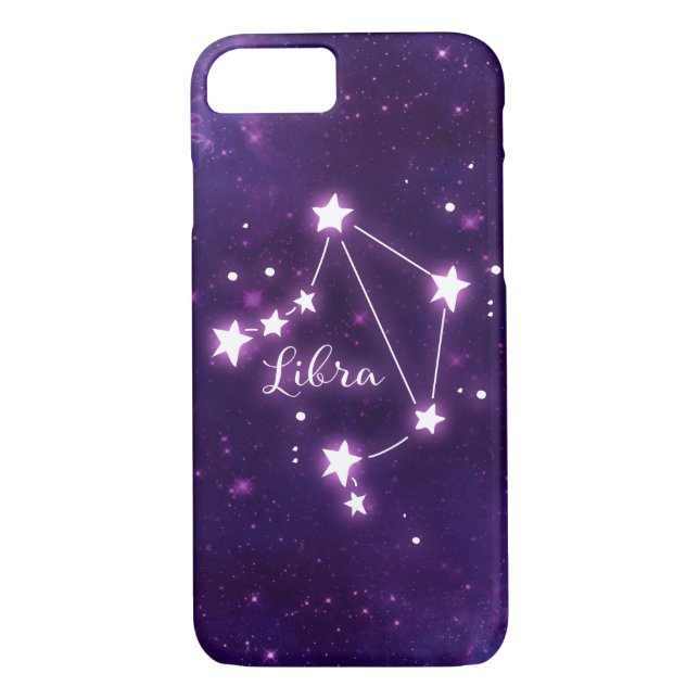 Libra Zodiac Constellation Phone Case Case-Mate iPhone Skal (Baksida)