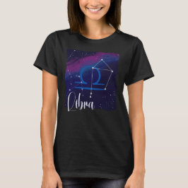 Libra Zodiac Constellation T Shirt
