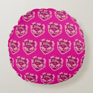 Libra Zodiac Coquette Heart Birthday Cake Rund Kudde