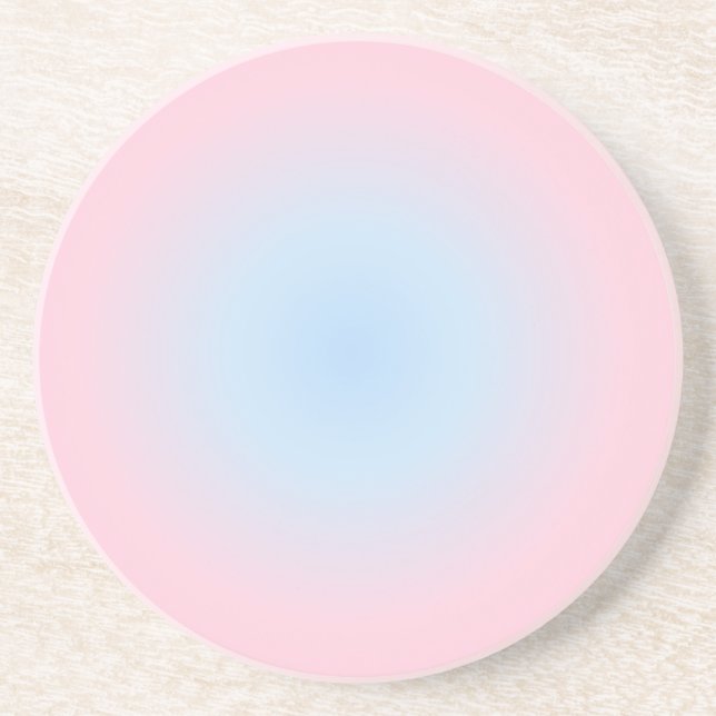 Libra Zodiac Gradient, Rosa Blue Aura Gradient Underlägg (Framsidan)