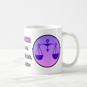 Libra Zodiac Mors dag Coffee Mugg