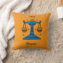 Libra Zodiac Retro Pop Art - Personlig gåva