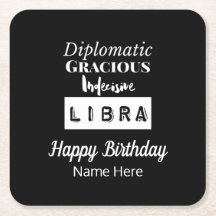 Libra Zodiac Roligt Egenskaper Födelsedag