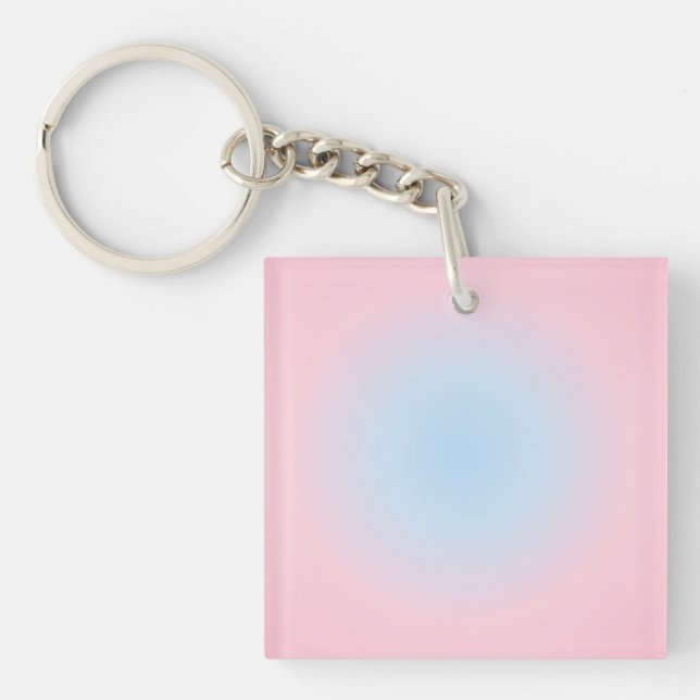 Libra Zodiac, Rosa Blue Aura Gradient (Framsidan)
