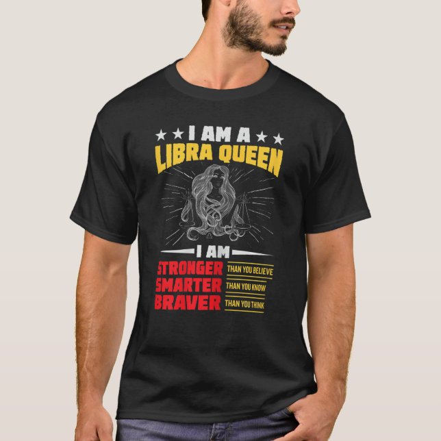 Libra zodiac sign for women t shirt (Framsida)