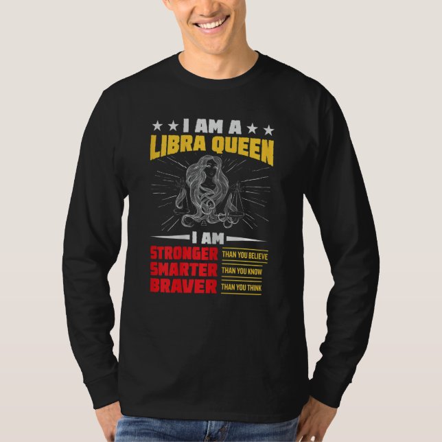 Libra zodiac sign for women t shirt (Framsida)