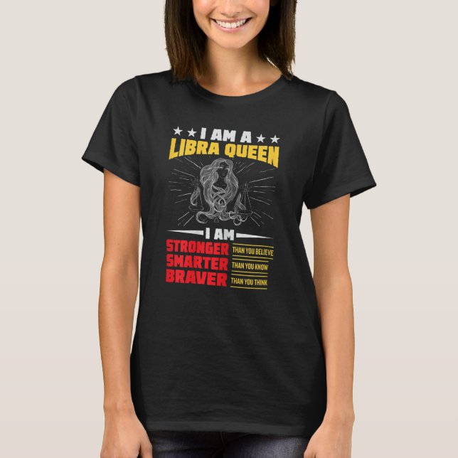 Libra zodiac sign for women t shirt (Framsida)