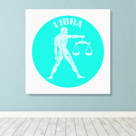 Libra, Zodiac Sign, Horoscope, Astrology Canvastryck