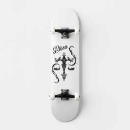 Libra Zodiac Symbol Mini Skateboard Bräda 18,5 Cm