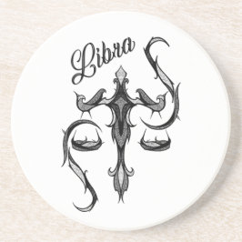 Libra Zodiac Symbol Underlägg