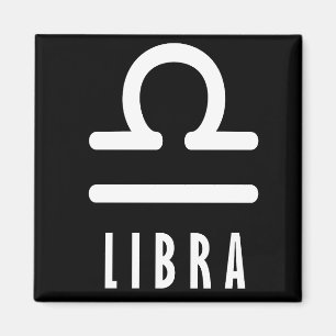 Libra zodiac-tecken magnet
