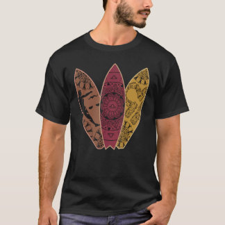 Libra Zodiac-tecken Surfboard Surfing Horoscope T Shirt