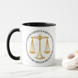 Libra Zodiac-tecken: Symbols, Constellation & Info Mugg