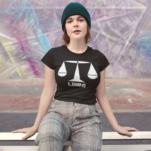 Libra Zodiac-tecken T Shirt