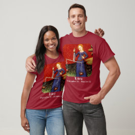 Libra Zodiac-teckenskalor, Födelsedagsfest T Shirt