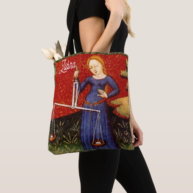 Libra Zodiac-teckenskalor, Födelsedagsfest Tygkasse (Närbild)