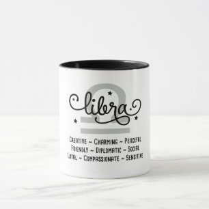 Libra Zodiac Traits Mugg