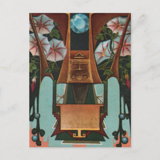 Libra - Zodiac Vykort