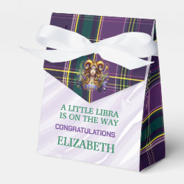 Libra Zodiak Bebis Badrumsfest 3"w x 1.5"l x 3.25" Presentaskar