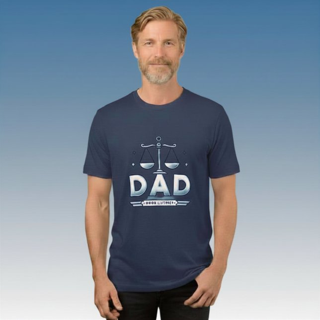 Libra Zodiak Pappa T-Shirt (Skapare uppladdad)