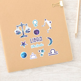 Libra Zodiakdekal-samling Klistermärken