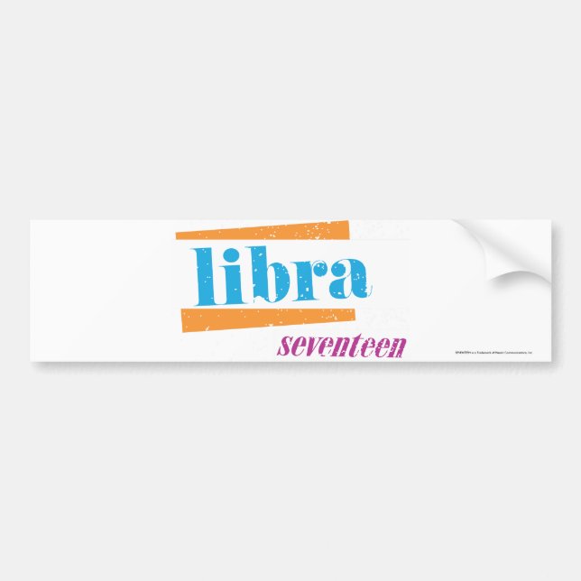 LibraAqua Bildekal (Framsidan)