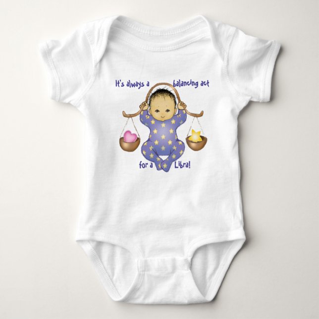 Libraastrologibaby - mandelögon - t-shirt (Framsida)