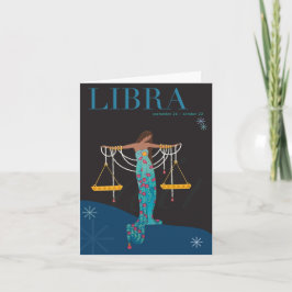 Libraen noterar kort