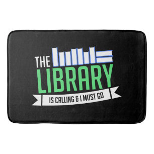 Librarian Bibliotek Bokar Gift Badrumsmatta