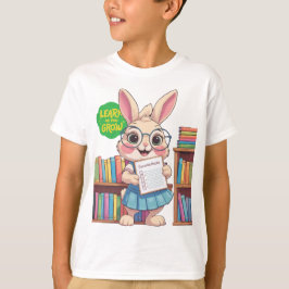 🐰📚 Librarian-in-Training Star – Rabbit Edition T Shirt