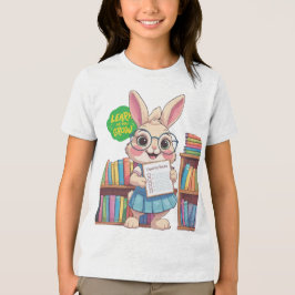 🐰📚 Librarian-in-Training Star – Rabbit Edition T Shirt