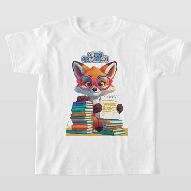 Librarian-in-Training Star T Shirt (Laydown)