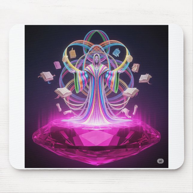 Librarian Mousepad Musmatta (Framsidan)