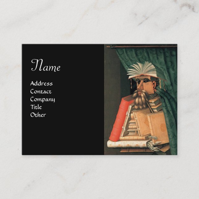 LIBRARIAN VISITKORT (Framsida)