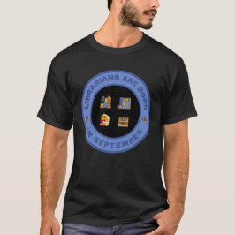 Librarianer föds i september som alternativ design t shirt