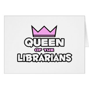 Librarianernas drottning hälsningskort
