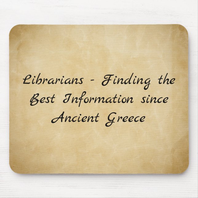 Librarians - Finding the Best Information Musmatta (Framsidan)