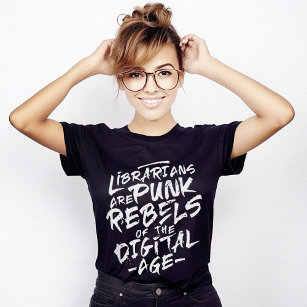 Librarians Punk Rebels-citat T Shirt