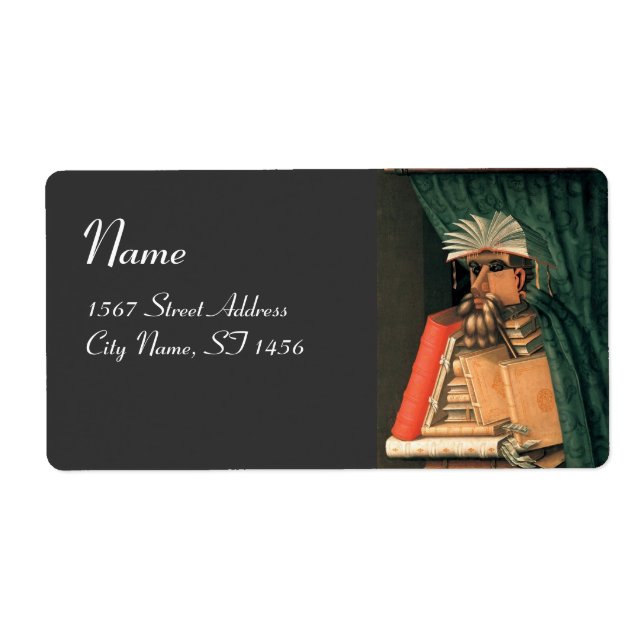 LIBRARISKA MONOGRAM, grått Fraktsedel (Framsidan)