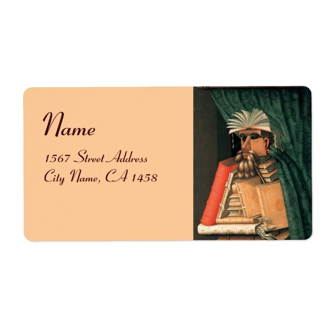 LIBRARISKA MONOGRAM,rosa Fraktsedel (Framsidan)