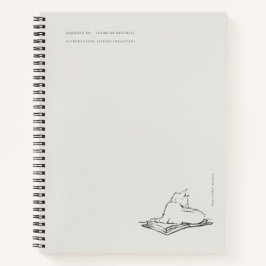 Library Cat- Naturalist Menagerie Archive 