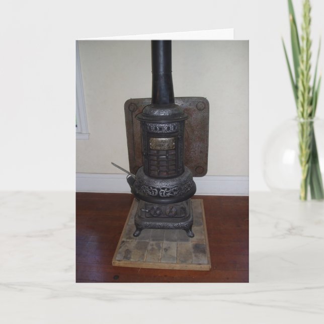 "Library Church Furnace" Snart Bättre-Kort Kort (Framsida)