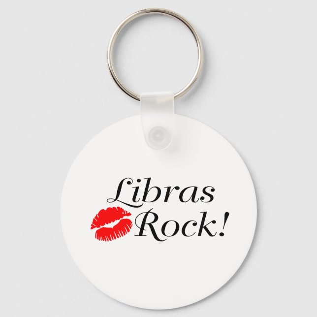 Libras Sten Nyckelring (Framsida)
