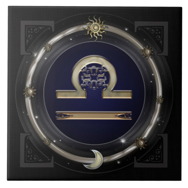 LibraZodiac undertecknar Kakelplatta (Framsidan)