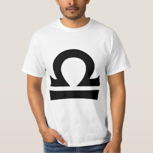 LibraZodiachoroskopet undertecknar T-shirt