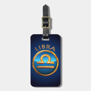 LibraZodiacsymbol Bagagebricka