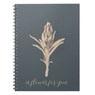 Libreta A flower for you Anteckningsbok