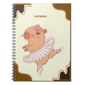 "Libreta Capibara – Diseño Adorable y Único" Anteckningsbok