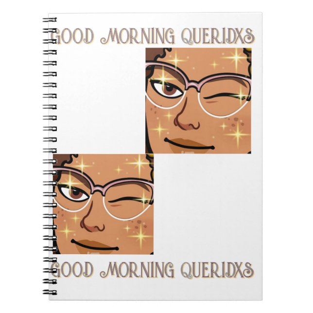 Libreta con espiral anteckningsbok (Framsidan)