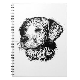 Libreta Con Espiral De Perro Anteckningsbok